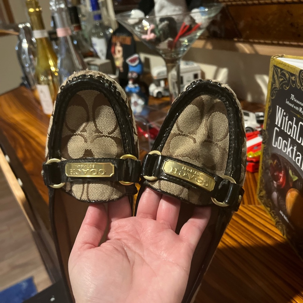 Coach driving loafers 6.5